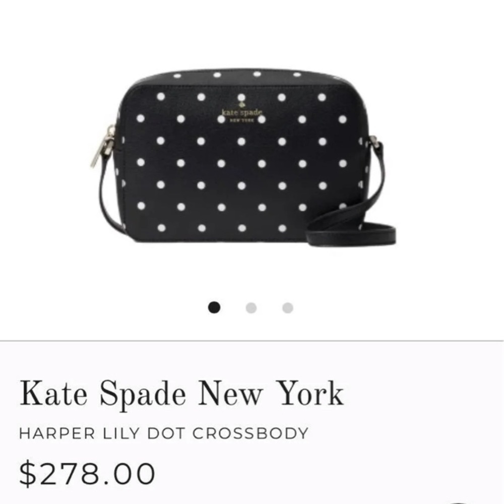 Kate Spade Harper Lily Dot crossbody